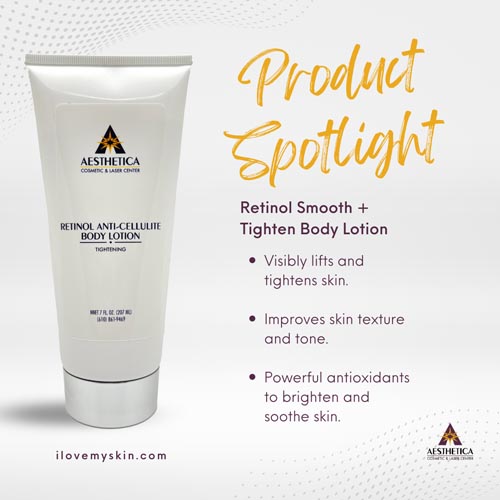 AES Feature Products - Retinol AntiCellulite Body Lotion